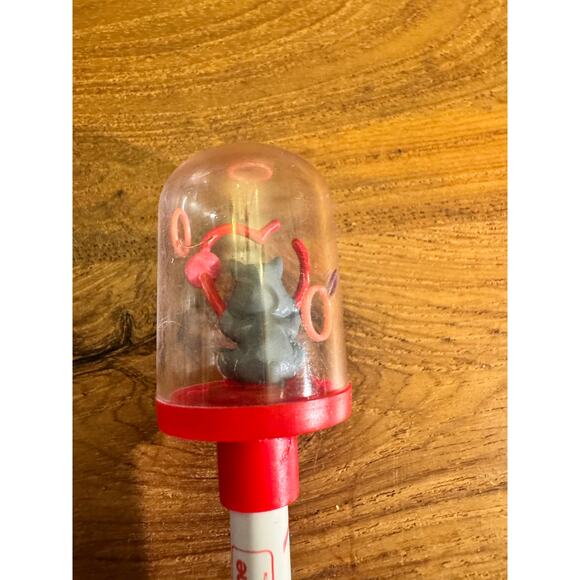 Vintage 1990 Snow Globe Game Pencil - Unique Collectible - Picture 6 of 6